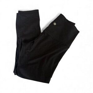 Black Cropped Lululemon Leggings sz. 4